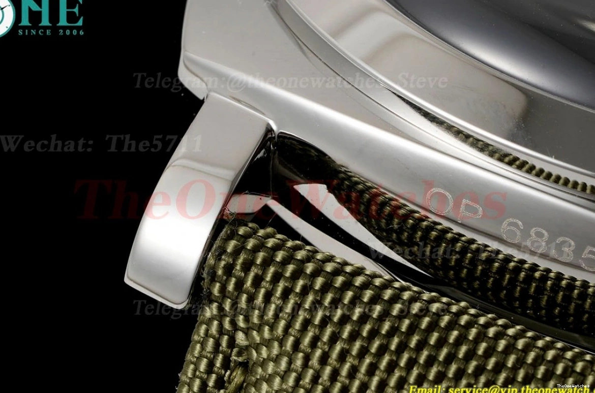 Dial SS 47mm HWF NY Luminor PAM606 Black A3000 0129